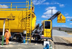 Usina de Asfalto CDP  7001 - Vista lateral