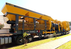 Usina de Asfalto Móvel LX 6000