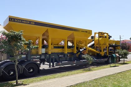 Planta de suelos móvil