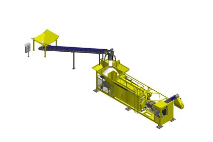 Planta de Asfalto LX 4000C - layout