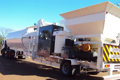 Usina de Concreeto Móvel