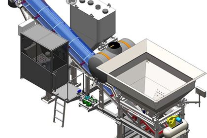 TGS Semimóvel em sua configuração original - Posição de Trabalho