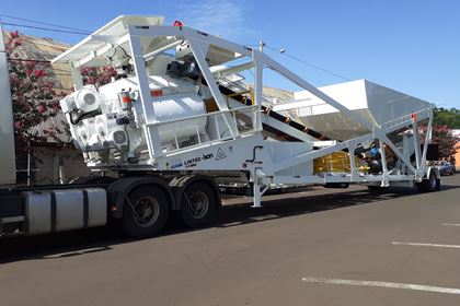 Planta Mezcladora de Concreto Móvil - MBM 60