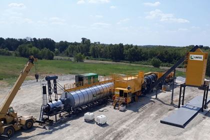 Asphalt plant CDP 14000S - 160 t/h - Site
