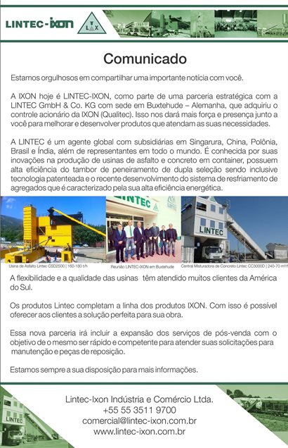IXON agora é LINTEC-IXON